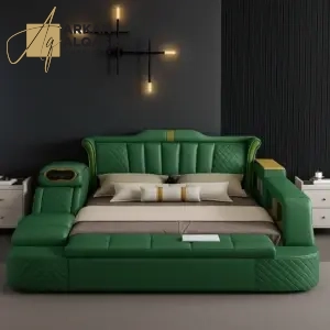 سرير غرفة نوم بتصميم ذكي