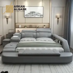 سرير نوم ذكي حديث متعدد الوظائف 17 سرير نوم ذكي حديث متعدد الوظائف