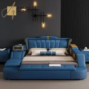 سرير غرفة نوم بتصميم ذكي