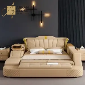 سرير غرفة نوم بتصميم ذكي