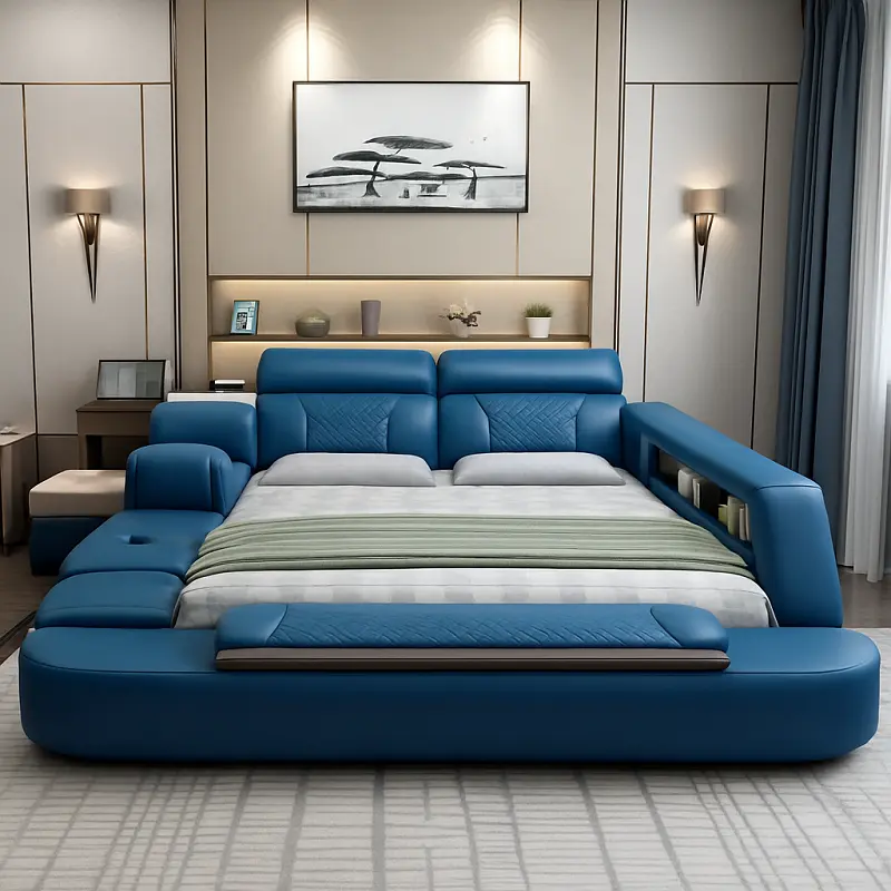 سرير (5) سرير نوم ذكي حديث متعدد الوظائف