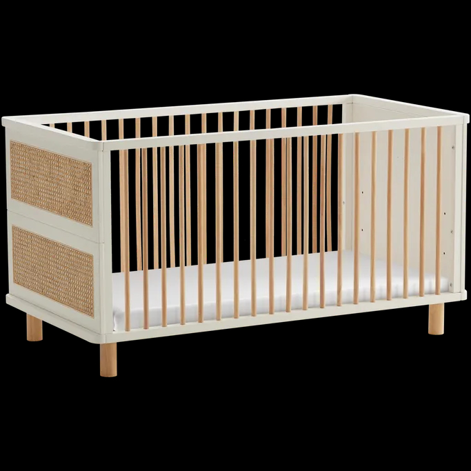 سرير-اطفال (3) سرير رضيع خشبي آمن