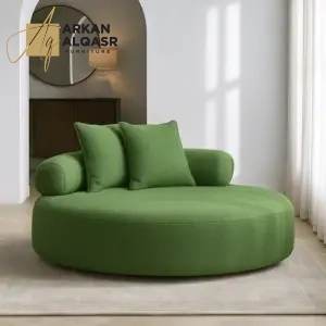 كنب استرخاء مفرد من قماش