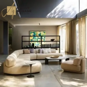 كنب زاويه تصميم حديث ايطالي