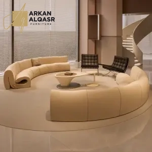 كنب مودرن بألوان متعددة لديكور رائع