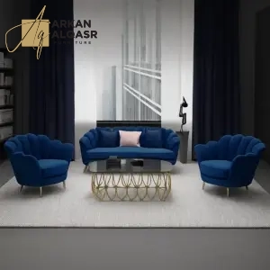 طقم كنب صالة بتصميم مودرن انيق