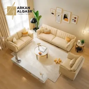 كنب جلد بتصميم ايطالي