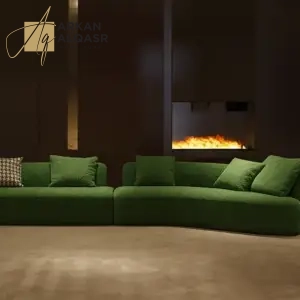 كنب معيشة فاخر بخامات عالية الجودة