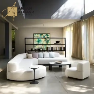 كنب زاويه تصميم حديث ايطالي