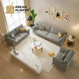 كنب جلد بتصميم ايطالي