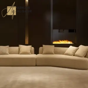 كنب معيشة فاخر بخامات عالية الجودة