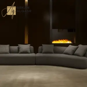 كنب معيشة فاخر بخامات عالية الجودة