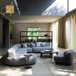 كنب زاويه تصميم حديث ايطالي