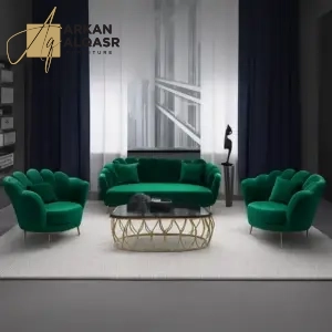 طقم كنب صالة بتصميم مودرن انيق