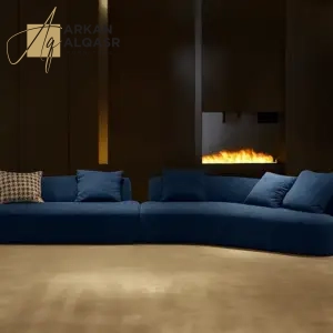 كنب معيشة فاخر بخامات عالية الجودة