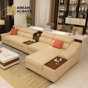 كنبة زاوية بتصميم مريح و فخم