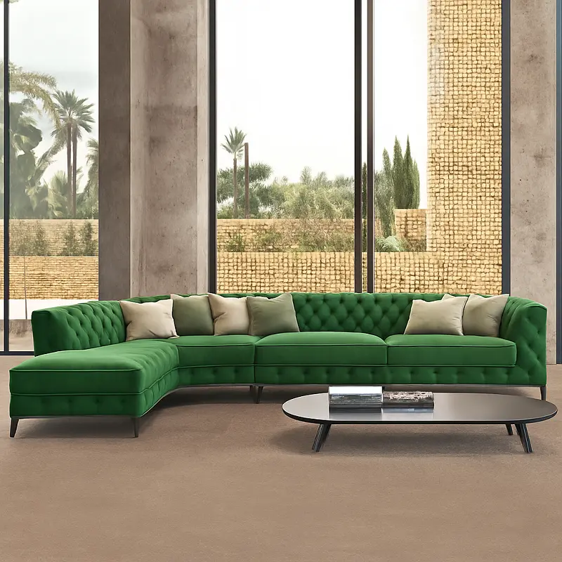 كنب-زاوية (1) كنب زاوية مودرن تصميم مريح