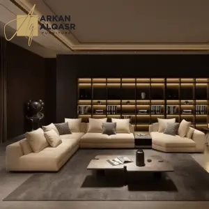 كنب زاوية مودرن لغرفة المعيشة 11 كنب زاوية مودرن لغرفة المعيشة