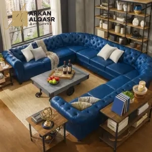 كنب زاوية دائري بتصميم فخم 10 | كنب زاوية دائري بتصميم فخم