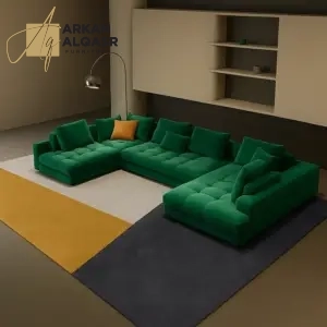 كنب زاوية مودرن من الطراز الايطالي الفخم
