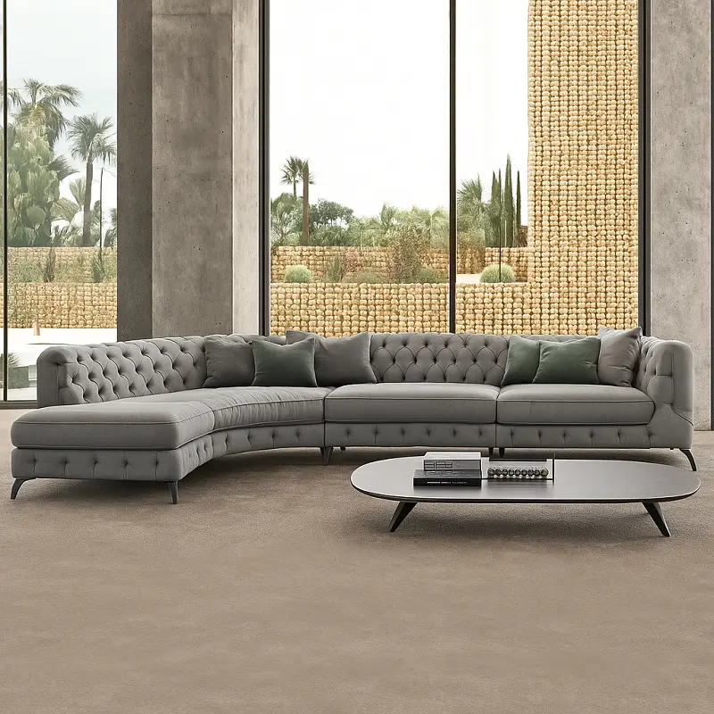 كنب-زاوية (2) كنب زاوية مودرن تصميم مريح