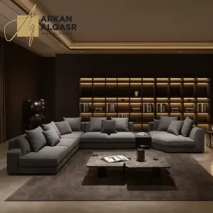 كنب زاوية مودرن لغرفة المعيشة 10 كنب زاوية مودرن لغرفة المعيشة