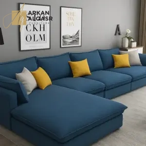 كنب زاوية بعدة ألوان – تصميم عصري مريح بتنجيد فاخر – قاعدة خشبية متينة تناسب جميع المساحات 8 كنب زاوية بعدة ألوان – تصميم عصري مريح بتنجيد فاخر – قاعدة خشبية متينة تناسب جميع المساحات