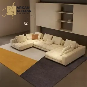 كنب زاوية مودرن من الطراز الايطالي الفخم