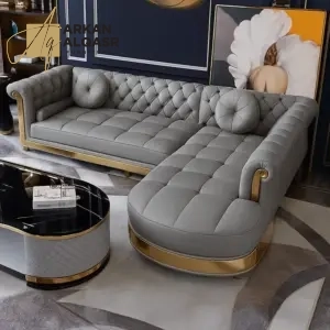 كنب زاوية بتصميم امريكي حديث