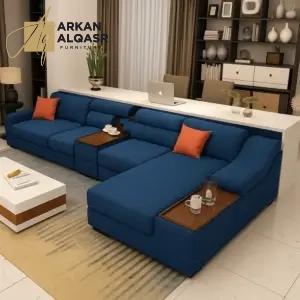 كنبة زاوية بتصميم مريح و فخم