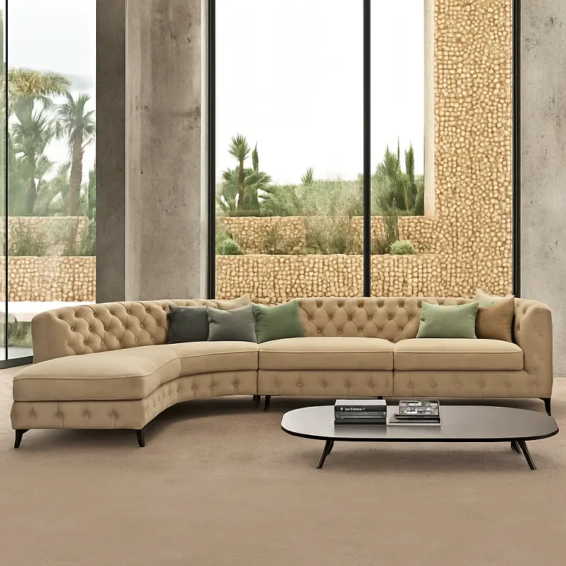 كنب-زاوية (3) كنب زاوية مودرن تصميم مريح