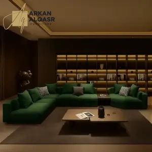 كنب زاوية مودرن لغرفة المعيشة 7 كنب زاوية مودرن لغرفة المعيشة
