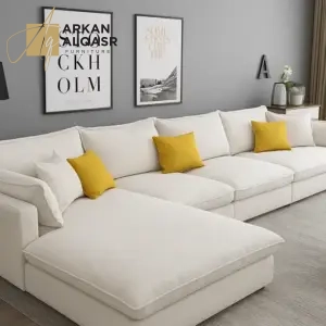 كنب زاوية بعدة ألوان – تصميم عصري مريح بتنجيد فاخر – قاعدة خشبية متينة تناسب جميع المساحات 7 كنب زاوية بعدة ألوان – تصميم عصري مريح بتنجيد فاخر – قاعدة خشبية متينة تناسب جميع المساحات