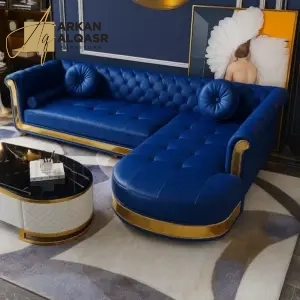 كنب زاوية بتصميم امريكي حديث