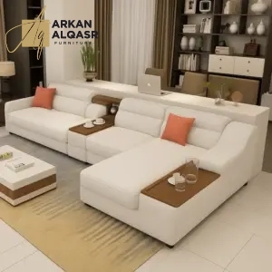 كنبة زاوية بتصميم مريح و فخم