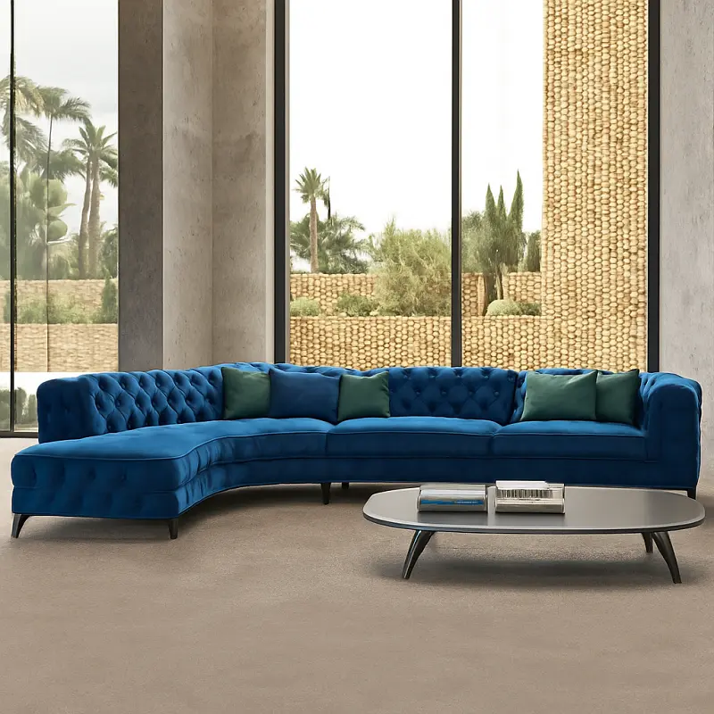 كنب-زاوية (4) كنب زاوية مودرن تصميم مريح