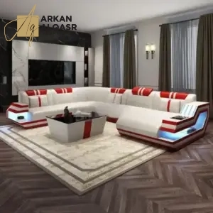 كنب زاوية مودرن فخم بتصميم عصري