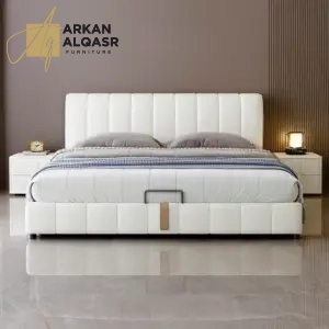 سرير مودرن مميز مع 2 كومود أوروبي