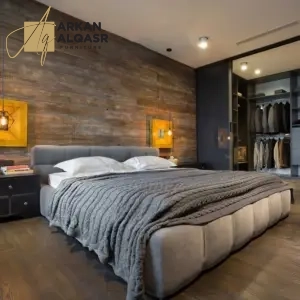 سرير مودرن فخم بتصميم اوروبي