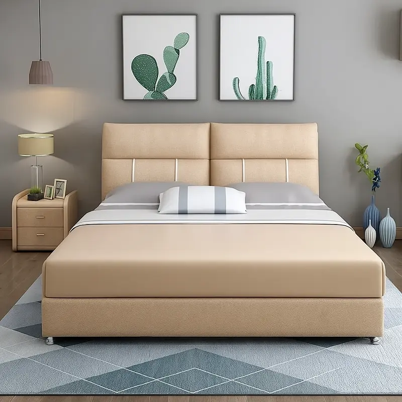 سرير (5) سرير مودرن مع اماكن تخزين متعددة