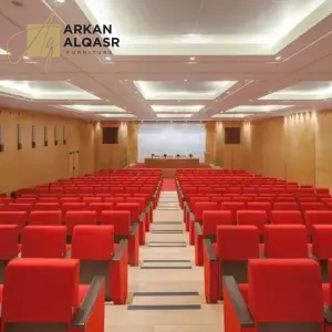 كرسي جلوس لغرفة المعيشة بتصميم مودرن وخشب متين مغطى بالجلد عالي الجودة