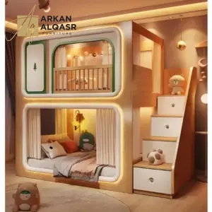 | سرير أطفال بدورين
