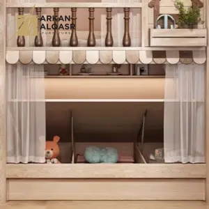 سرير اطفال دورين بطابع مميز